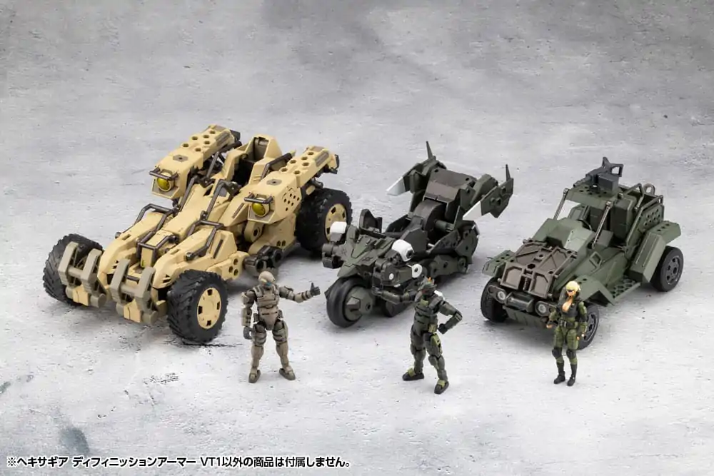 Hexa Gear plastični model kit 1/24 Definition Armor VT1 12 cm fotografija proizvoda