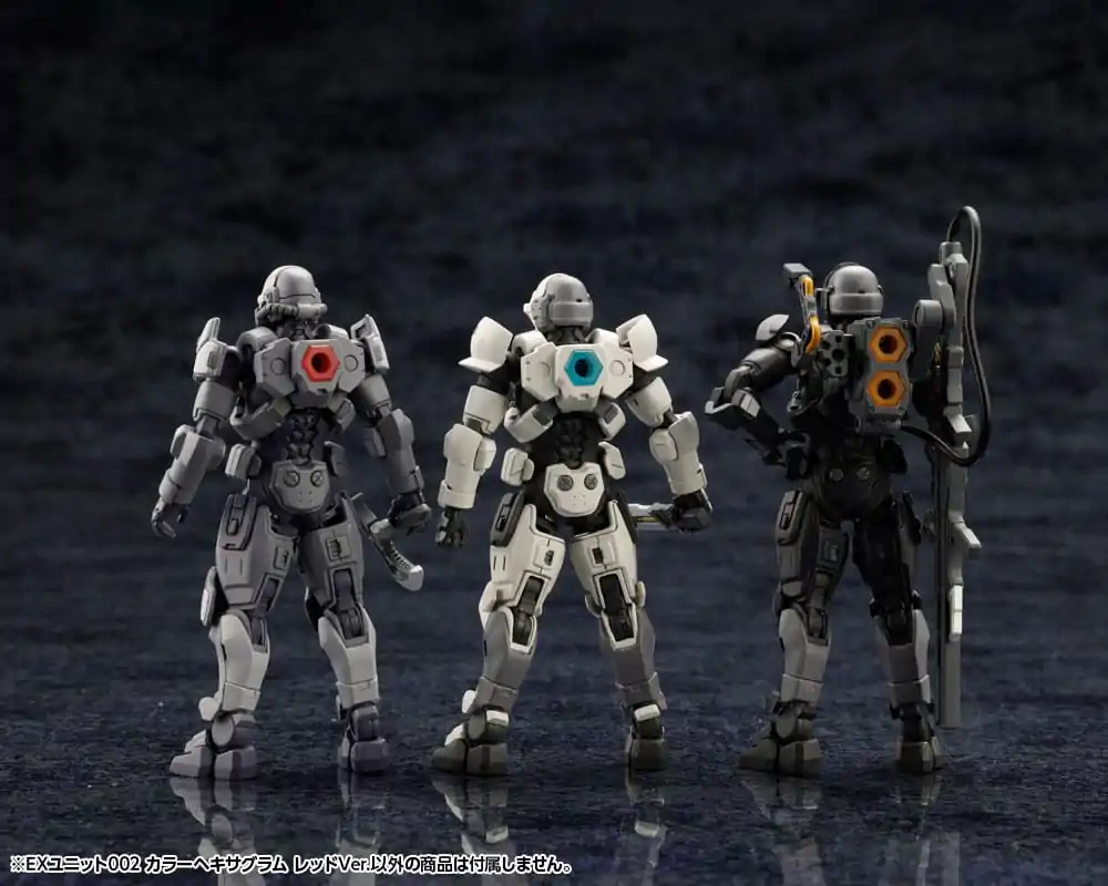 Hexa Gear plastični model komplet dodatne opreme 1/24 Ex Unit 002 Hexa G-R.A.M Red Ver. fotografija proizvoda