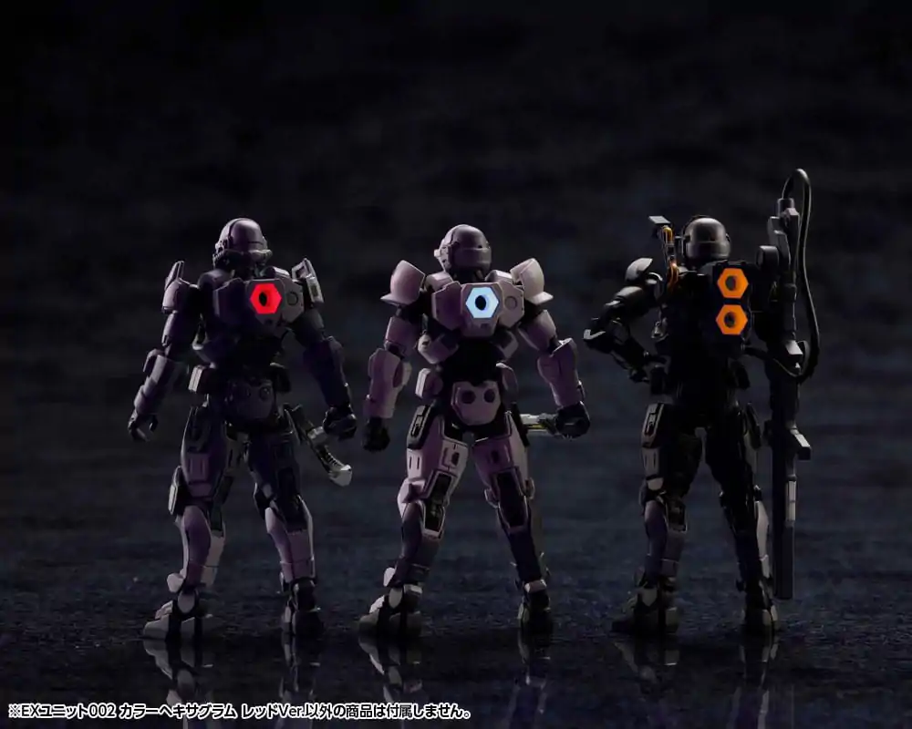 Hexa Gear plastični model komplet dodatne opreme 1/24 Ex Unit 002 Hexa G-R.A.M Red Ver. fotografija proizvoda