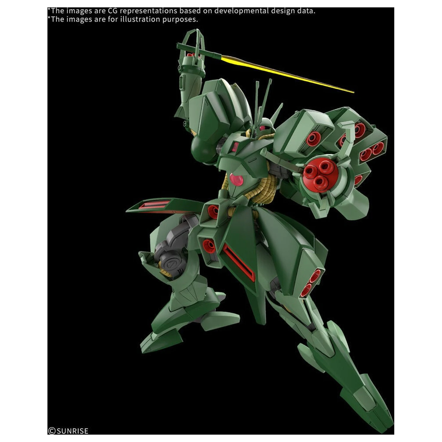 HG 1/144 Hamma-Hamma Mobile Suit Gundam ZZ High Grade Komplet modela fotografija proizvoda