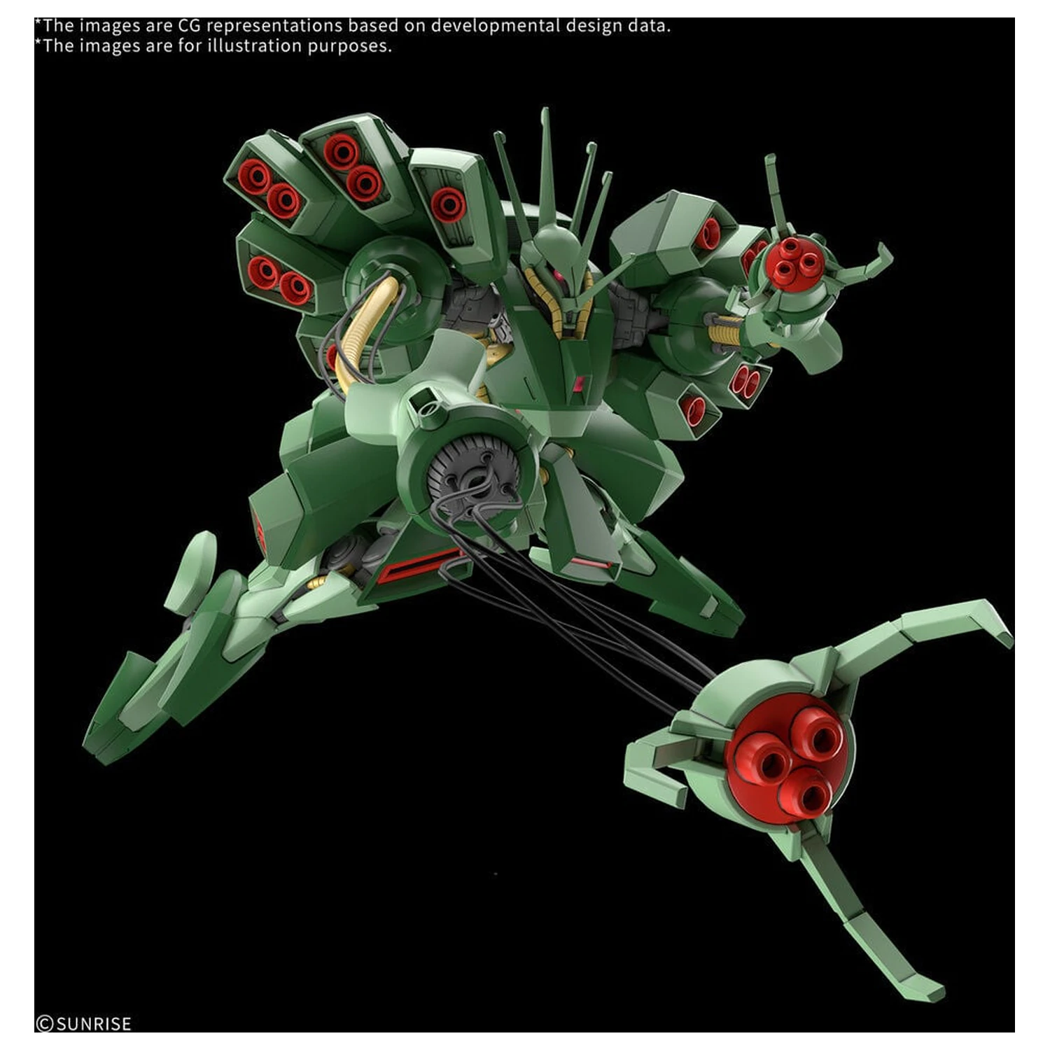 HG 1/144 Hamma-Hamma Mobile Suit Gundam ZZ High Grade Komplet modela fotografija proizvoda