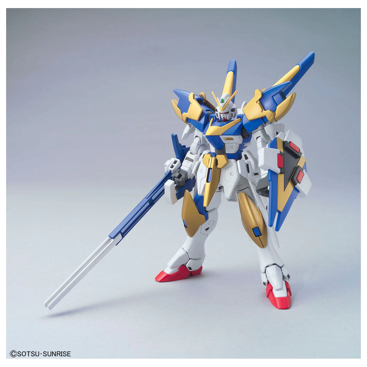Model Kit HGUC 1/144 V2 Assault Buster Gundam fotografija proizvoda