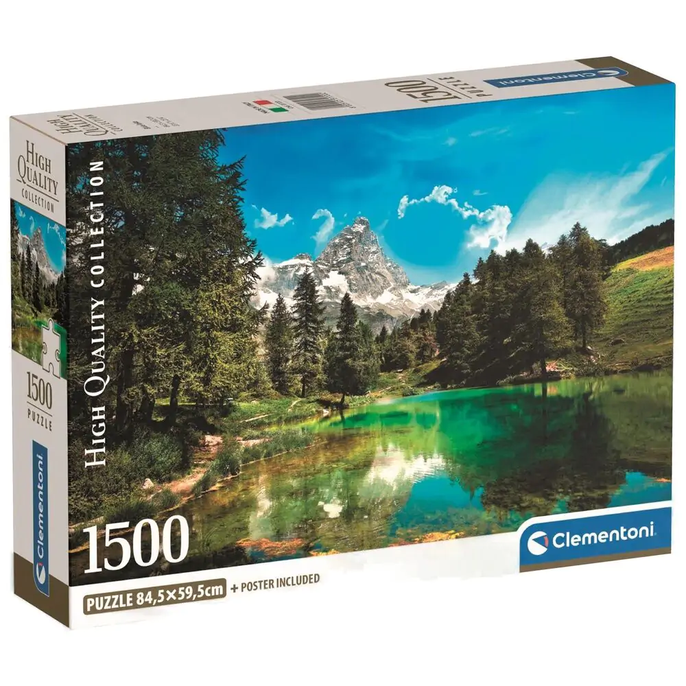 Visokokvalitetna puzzle Plavo jezero 1500 kom fotografija proizvoda