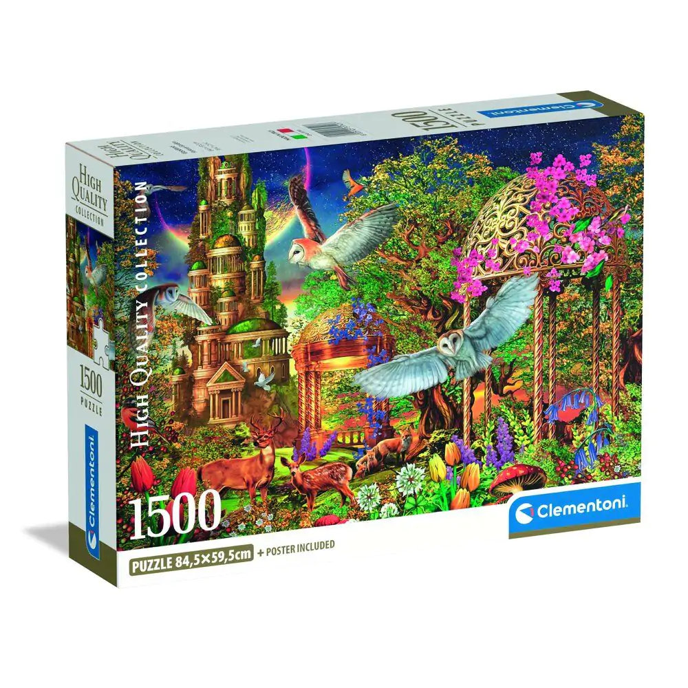 Visokokvalitetna puzzle Šumska fantazija vrt 1500 kom fotografija proizvoda