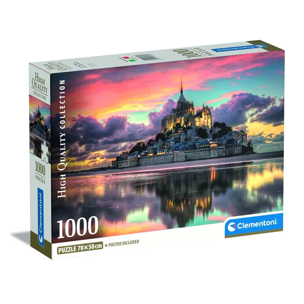 Visokokvalitetna Le Magnifique Mont Saint-Michel puzzle 1000 kom fotografija proizvoda