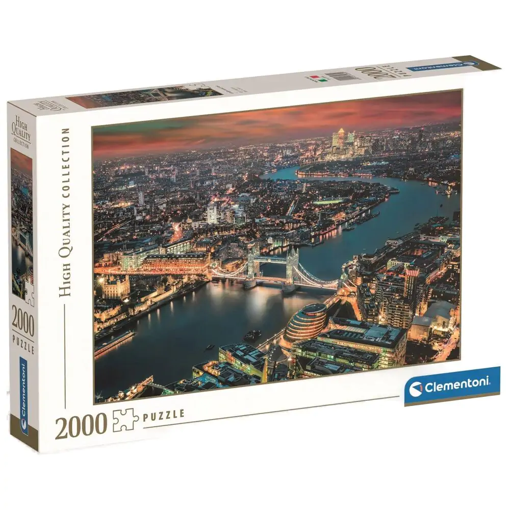 Visokokvalitetna slagalica s pogledom iz zraka na London 2000 kom fotografija proizvoda