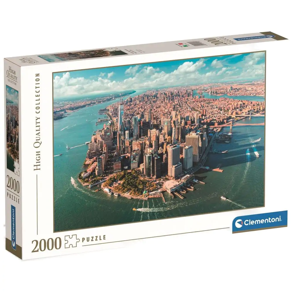 Visokokvalitetna puzzle Donji Manhattan New York City 2000 dijelova fotografija proizvoda