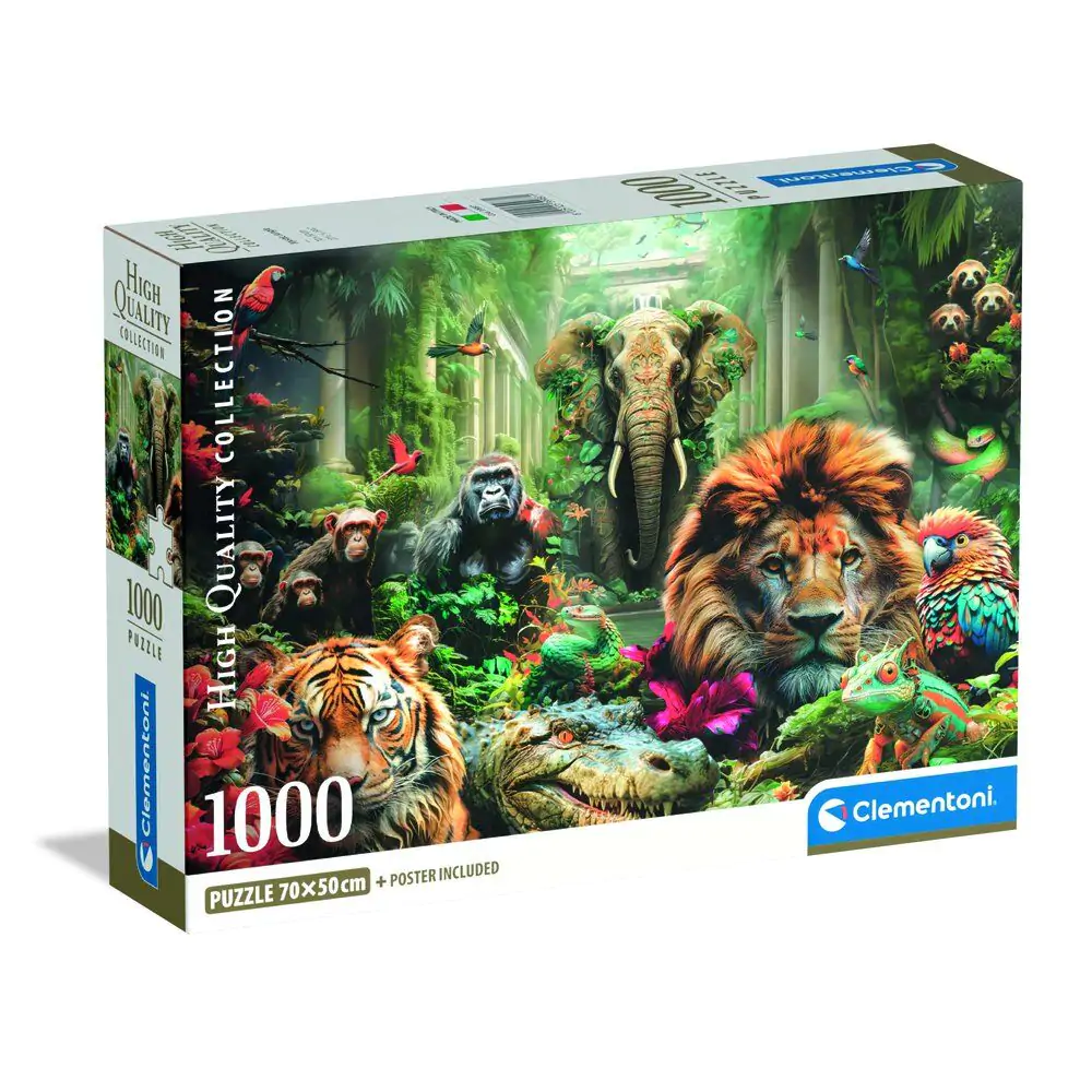 Visokokvalitetna Mystic Jungle puzzle 1000 kom fotografija proizvoda