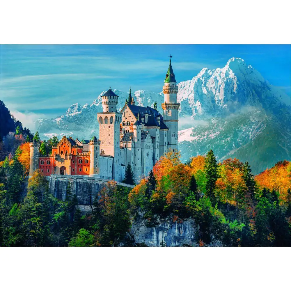 Visokokvalitetna puzzle Dvorac Neuschwanstein 500 kom fotografija proizvoda