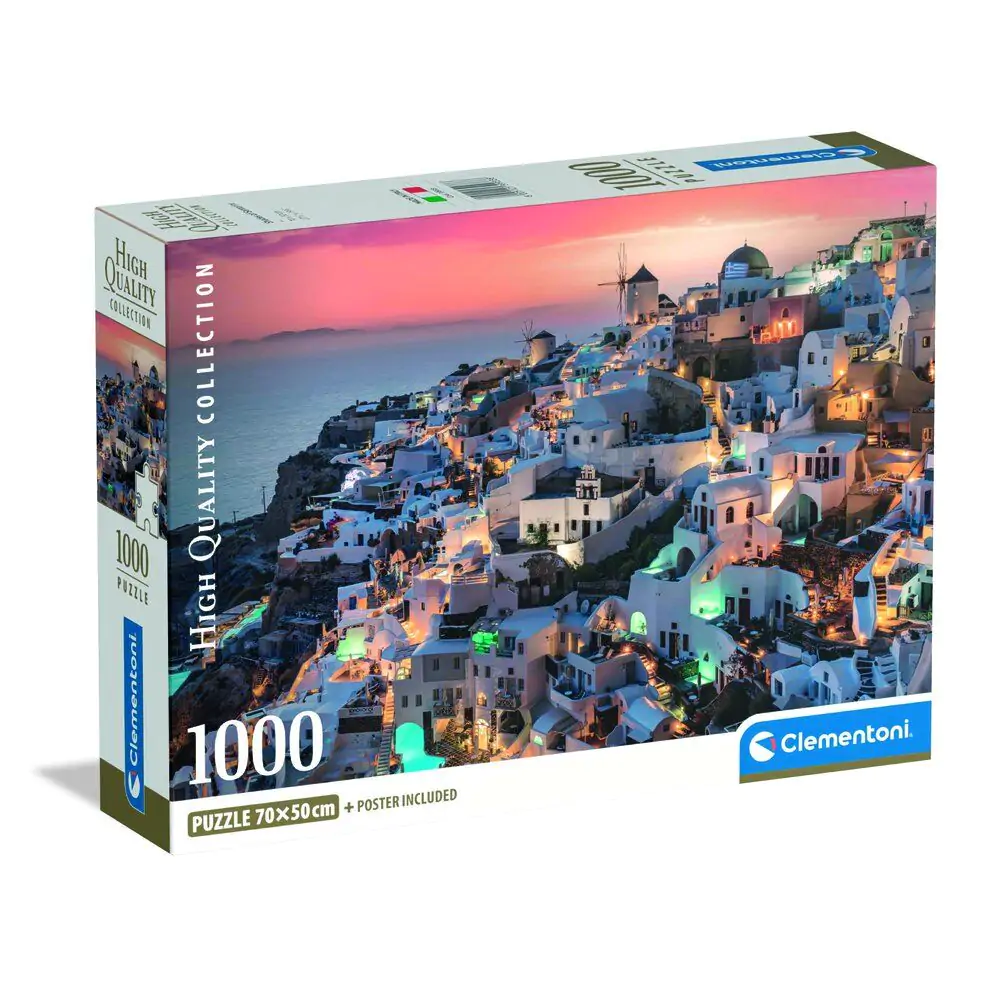 Visokokvalitetne nijanse Santorini puzzle 1000kom fotografija proizvoda