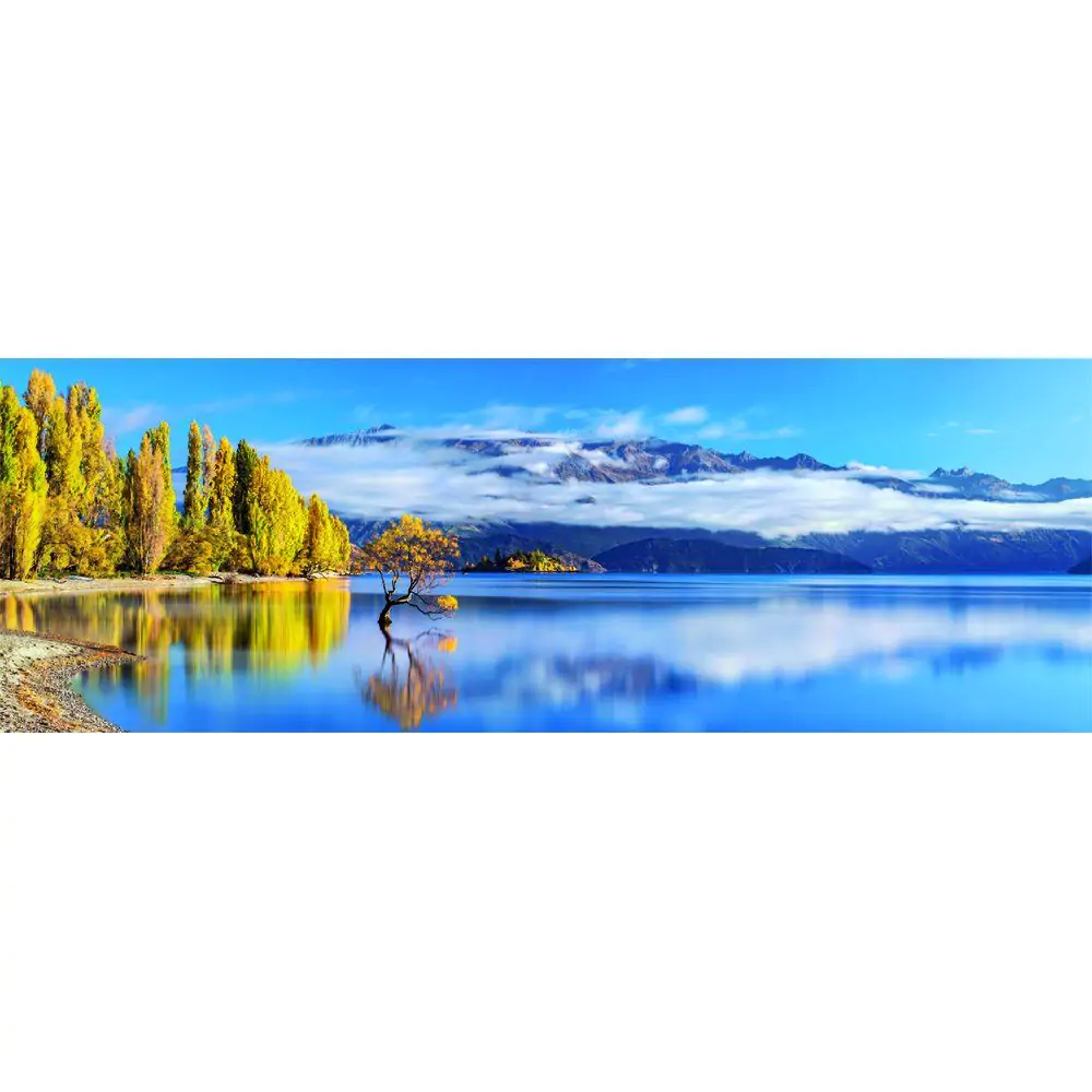 Visokokvalitetna Wanaka's golden Reflections Panorama slagalica 1000 kom fotografija proizvoda