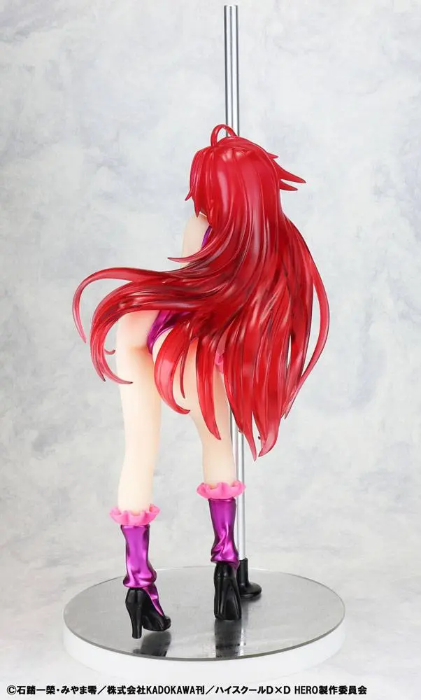 High School DxD Kip 1/7 Rias Gremory Pole Dance Ver. Purple Color 20 cm fotografija proizvoda