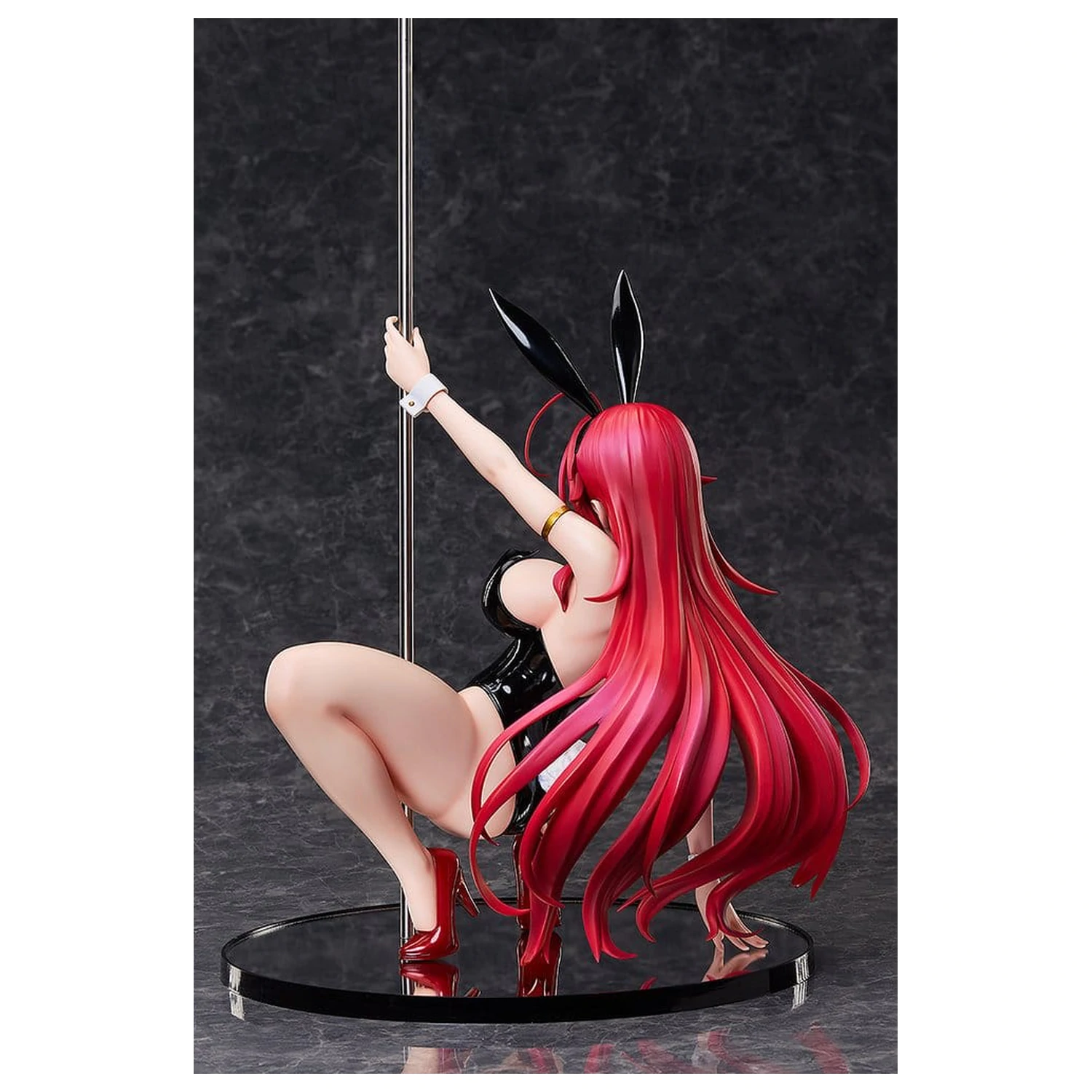 High School DxD B-Style PVC figura Rias Gremory: Bare Leg Bunny Ver. 2nd 41 cm fotografija proizvoda