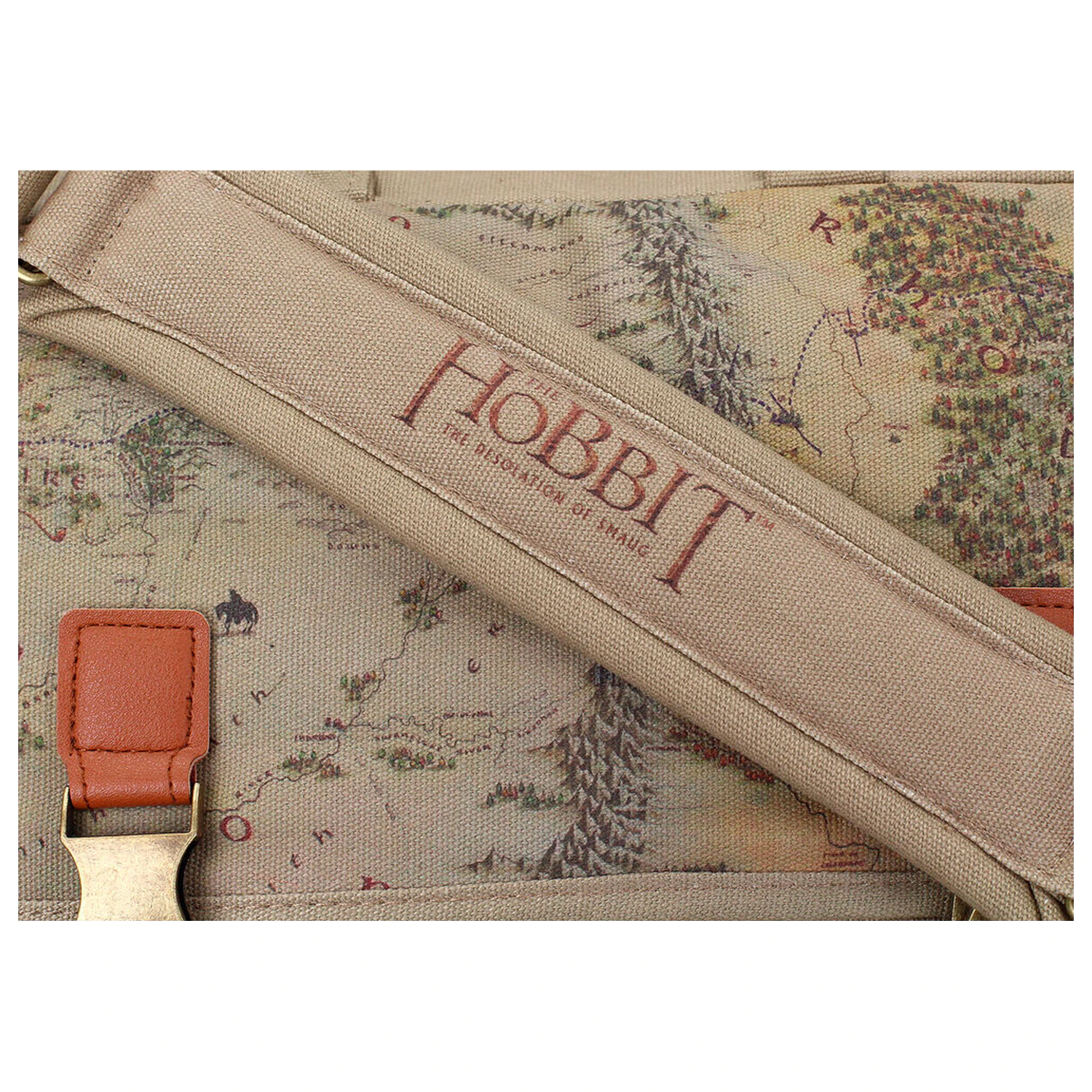 Hobbit Map platnena torba za rame fotografija proizvoda