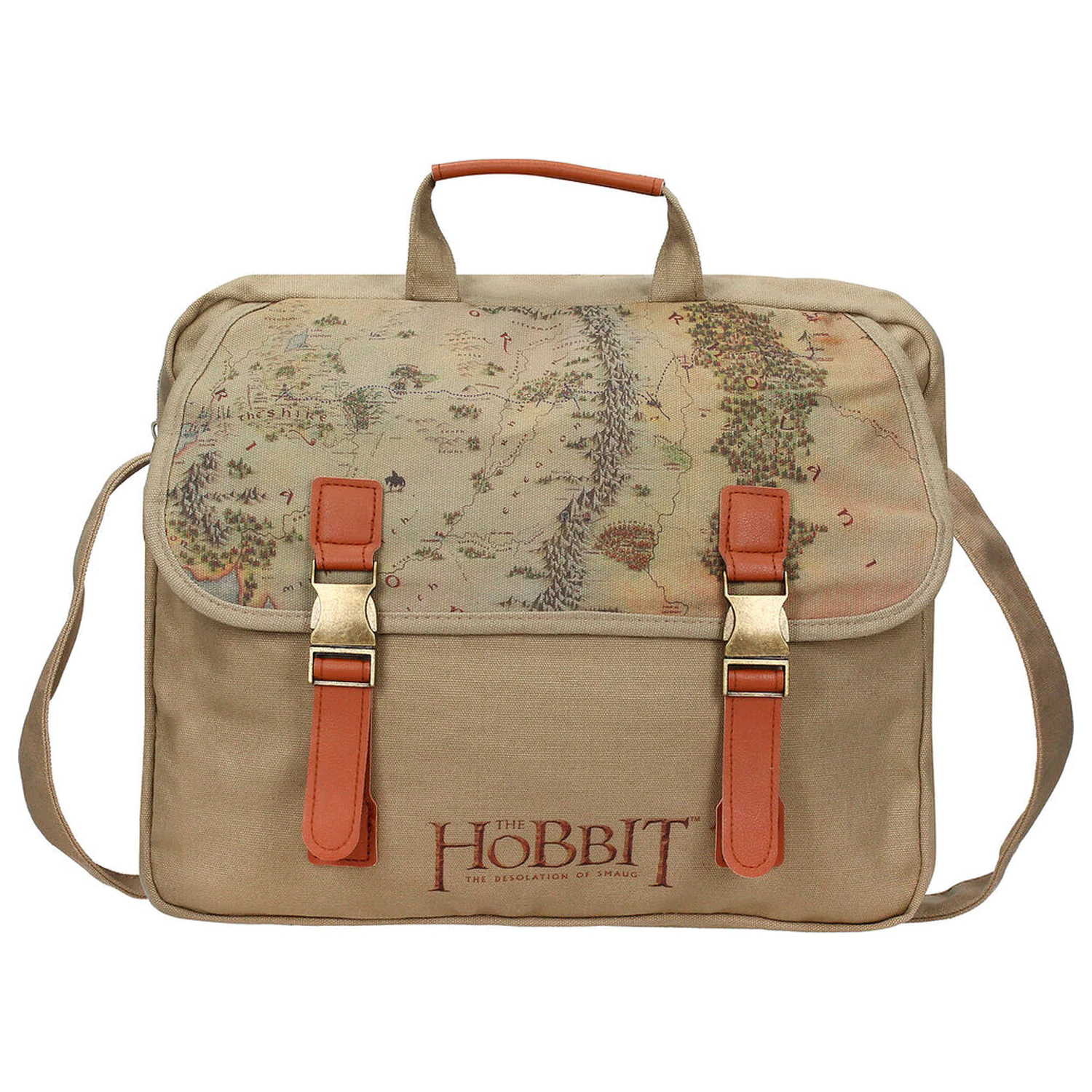 Hobbit Map platnena torba za rame fotografija proizvoda