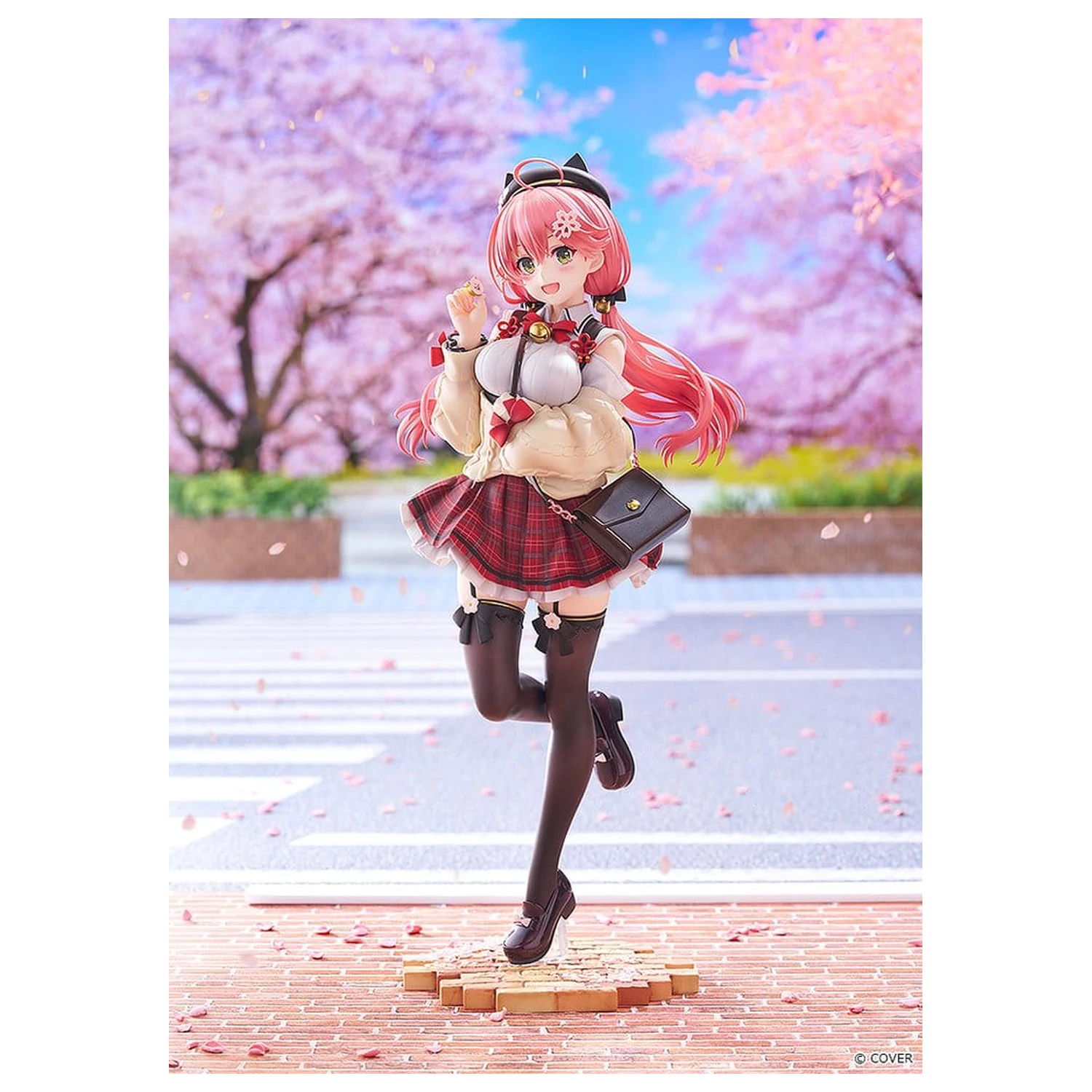 Hololive Production PVC figura 1/7 Sakura Miko: Date Style - Casual Outfit Ver. 24 cm fotografija proizvoda
