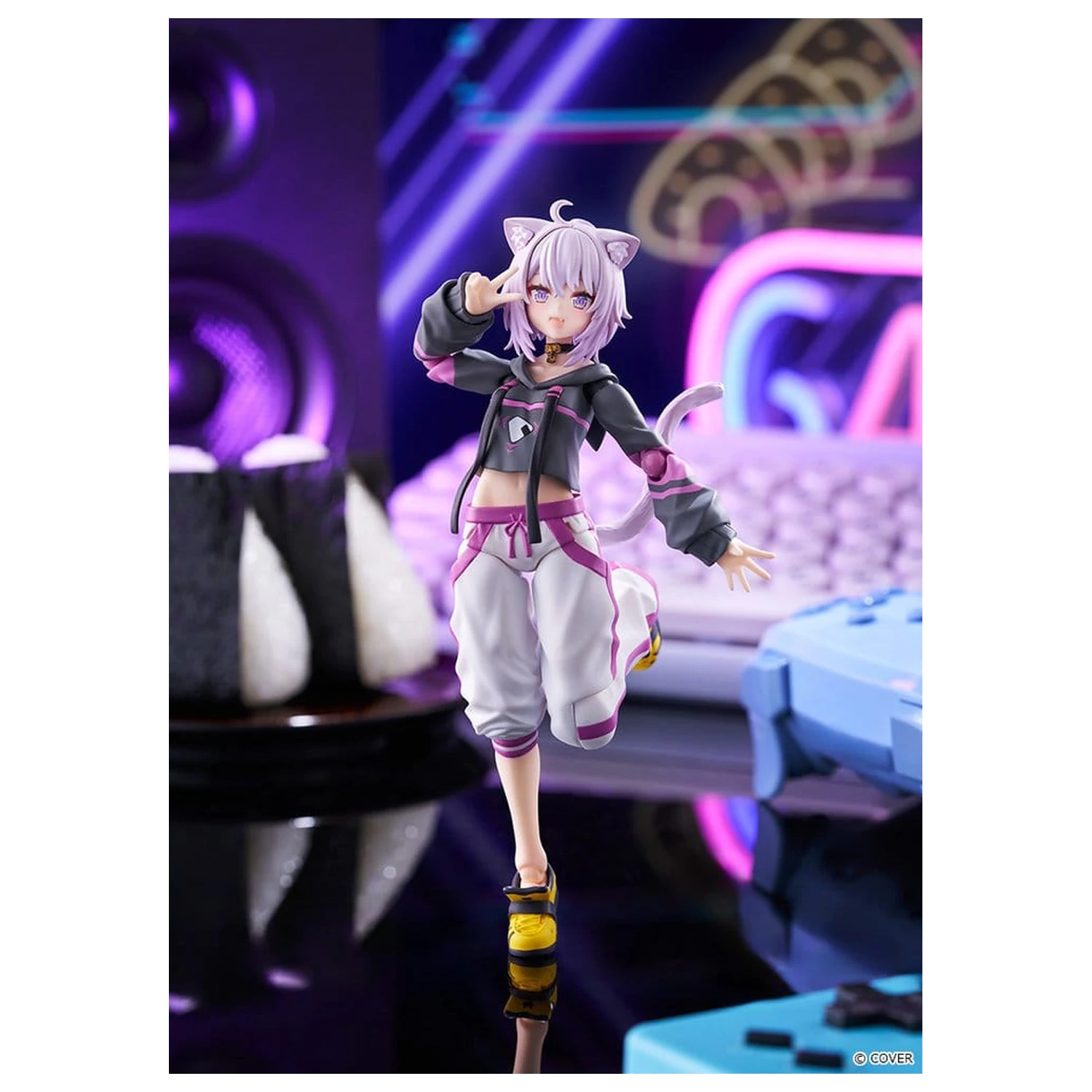 Hololive Production figma akcijska figura Nekomata Okayu 14 cm fotografija proizvoda