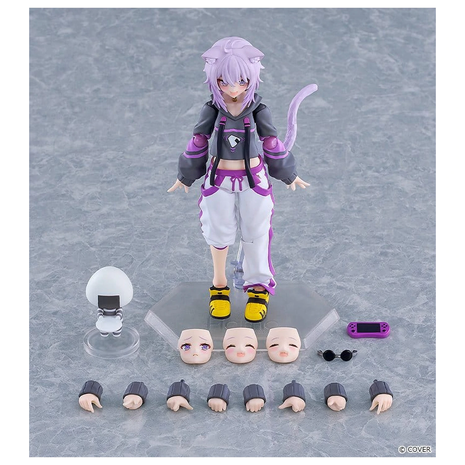 Hololive Production figma akcijska figura Nekomata Okayu 14 cm fotografija proizvoda