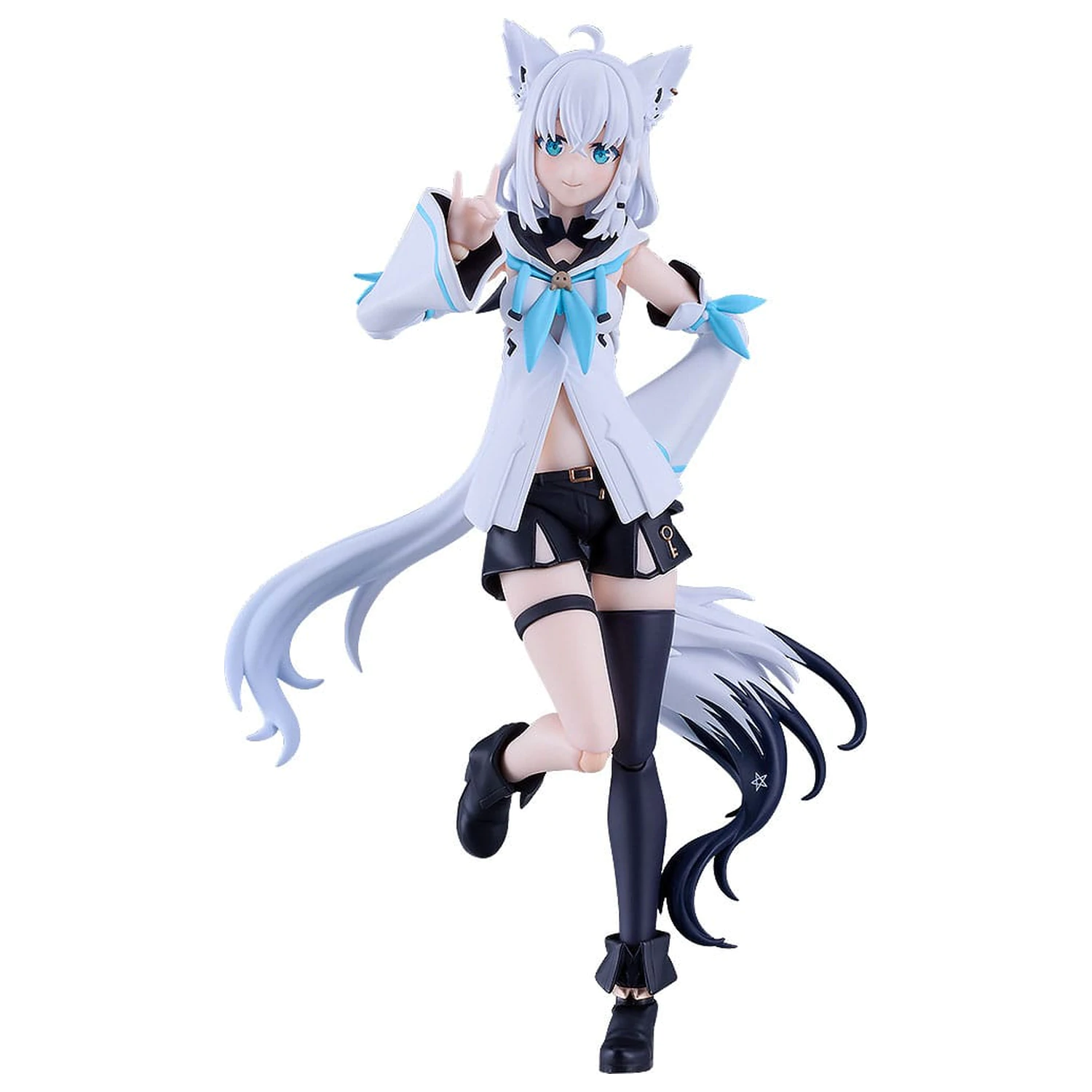 Hololive Production Figma Akcijska figura Shirakami Fubuki 15 cm fotografija proizvoda