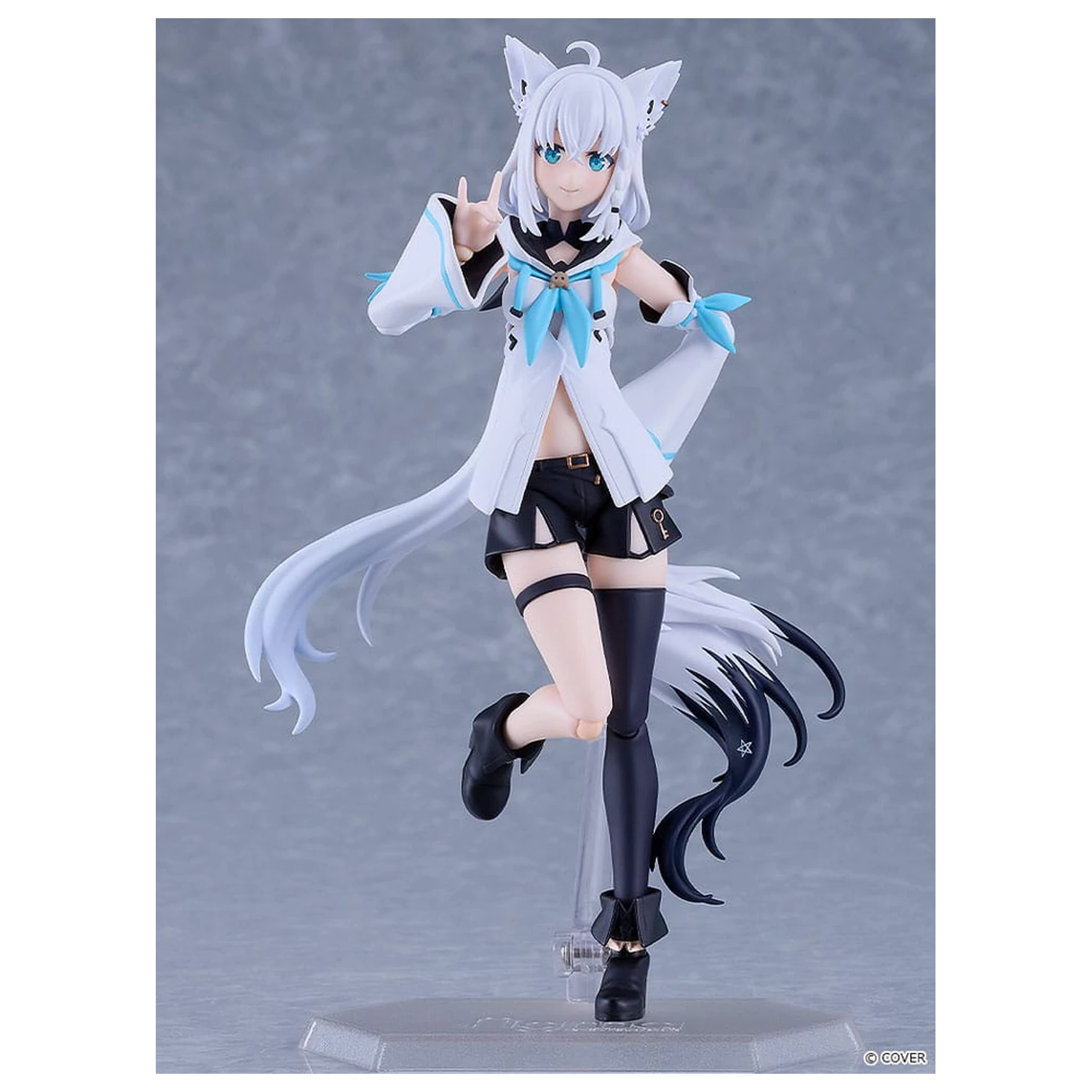 Hololive Production Figma Akcijska figura Shirakami Fubuki 15 cm fotografija proizvoda