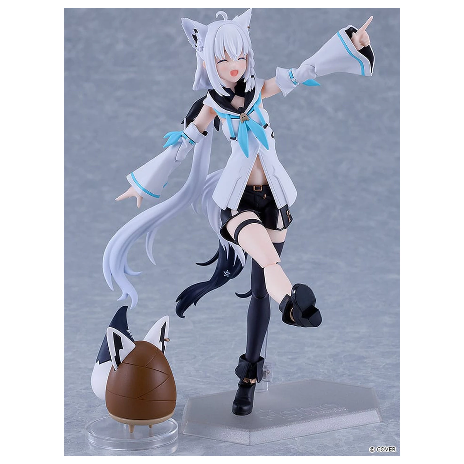 Hololive Production Figma Akcijska figura Shirakami Fubuki 15 cm fotografija proizvoda