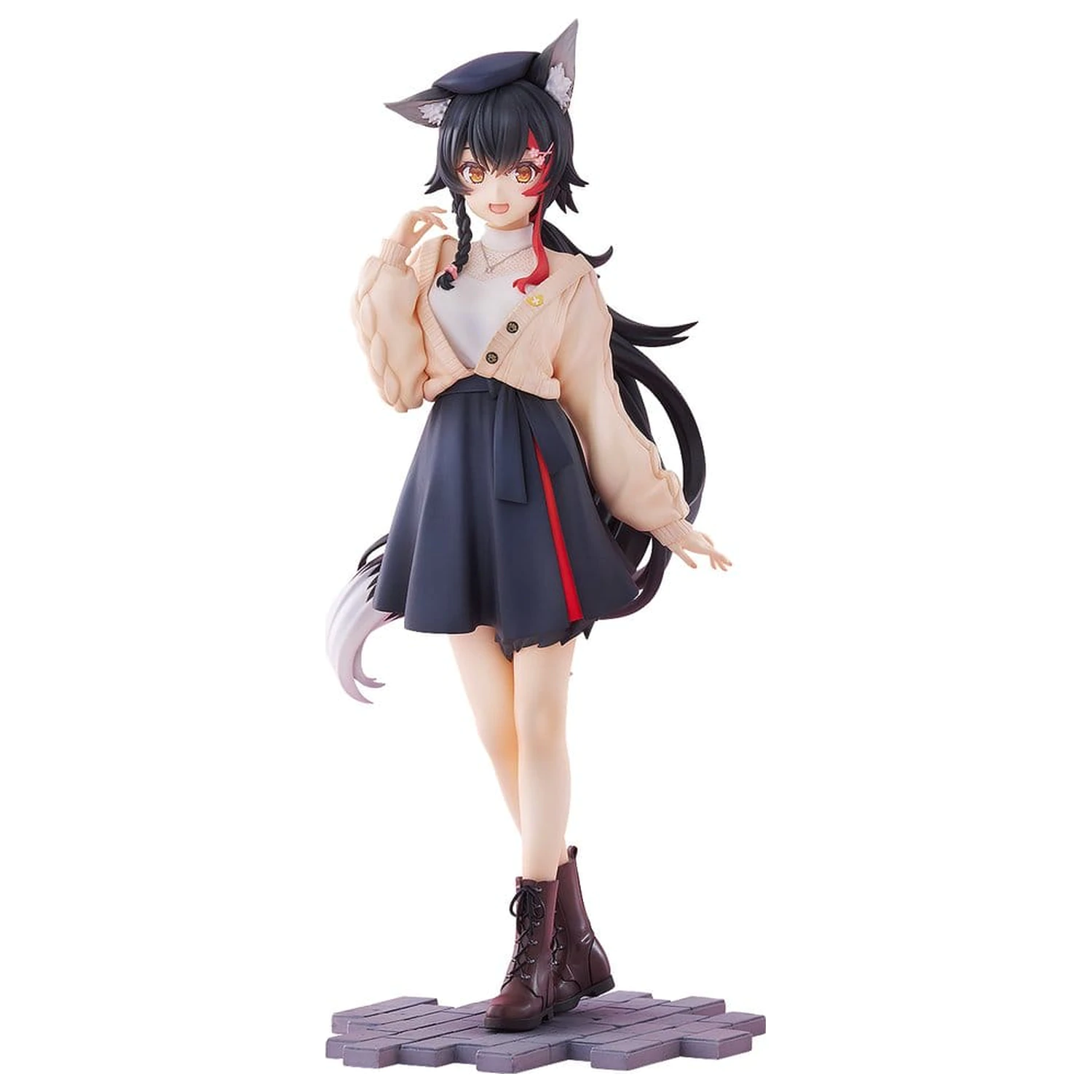 Hololive Production G.S. Collection PVC figura 1/7 Ookami Mio Date Style - Street Outfit Ver. 24 cm fotografija proizvoda
