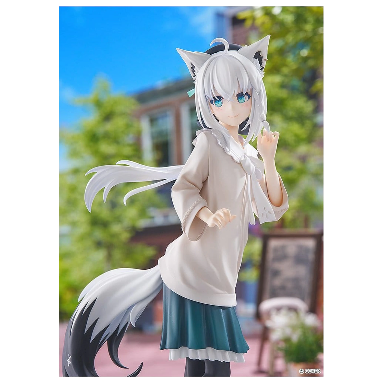 Hololive Production G.S. Collection PVC figura 1/7 Shirakami Fubuki: Date Style - Casual Outfit Ver. 22 cm fotografija proizvoda