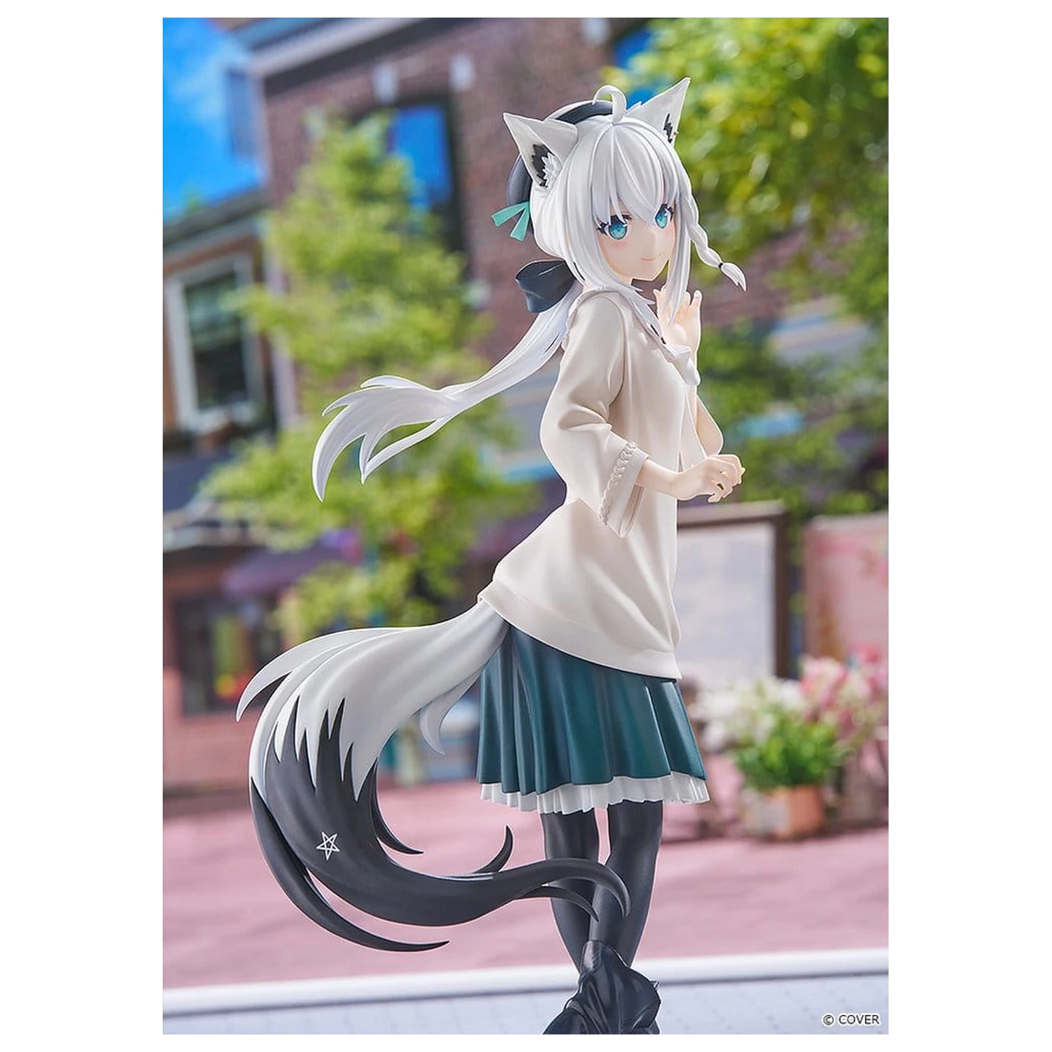 Hololive Production G.S. Collection PVC figura 1/7 Shirakami Fubuki: Date Style - Casual Outfit Ver. 22 cm fotografija proizvoda