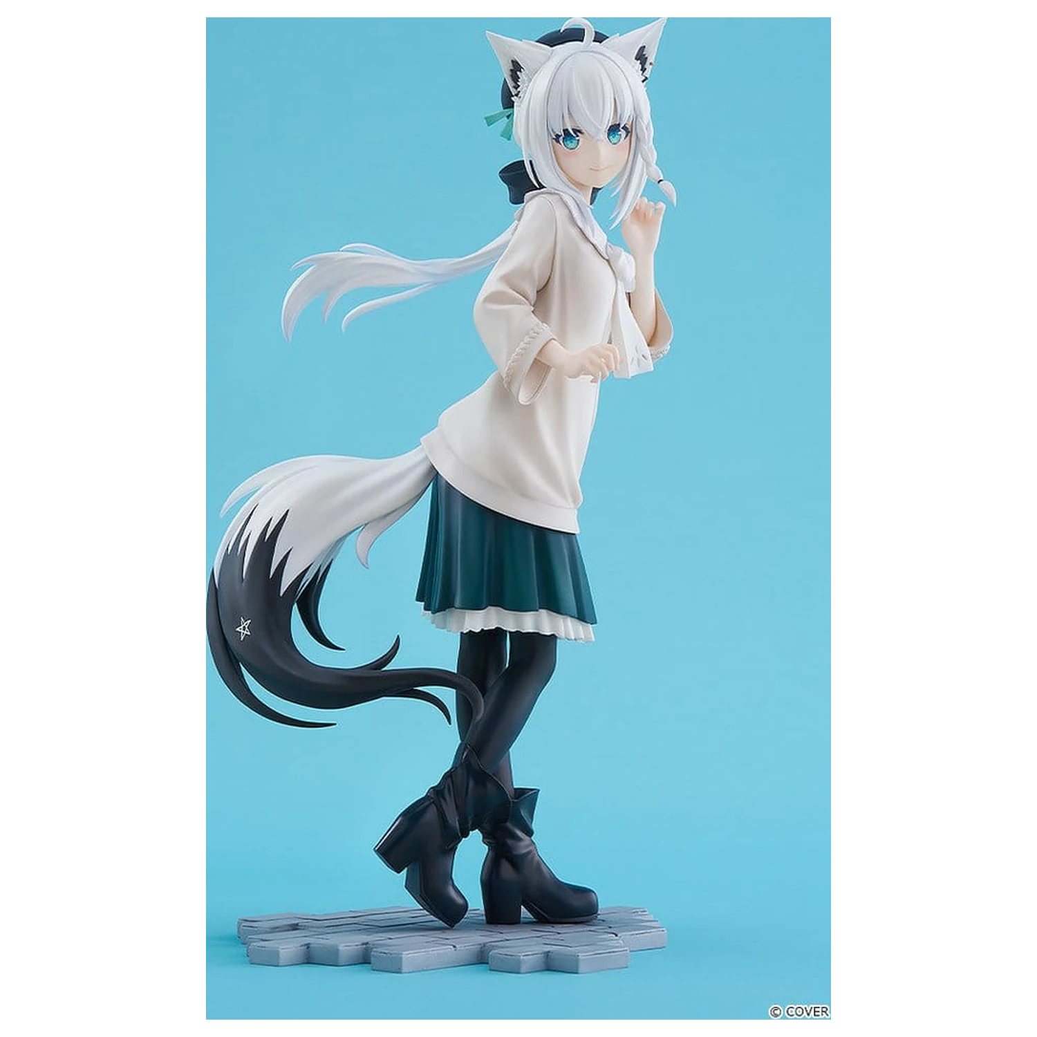 Hololive Production G.S. Collection PVC figura 1/7 Shirakami Fubuki: Date Style - Casual Outfit Ver. 22 cm fotografija proizvoda