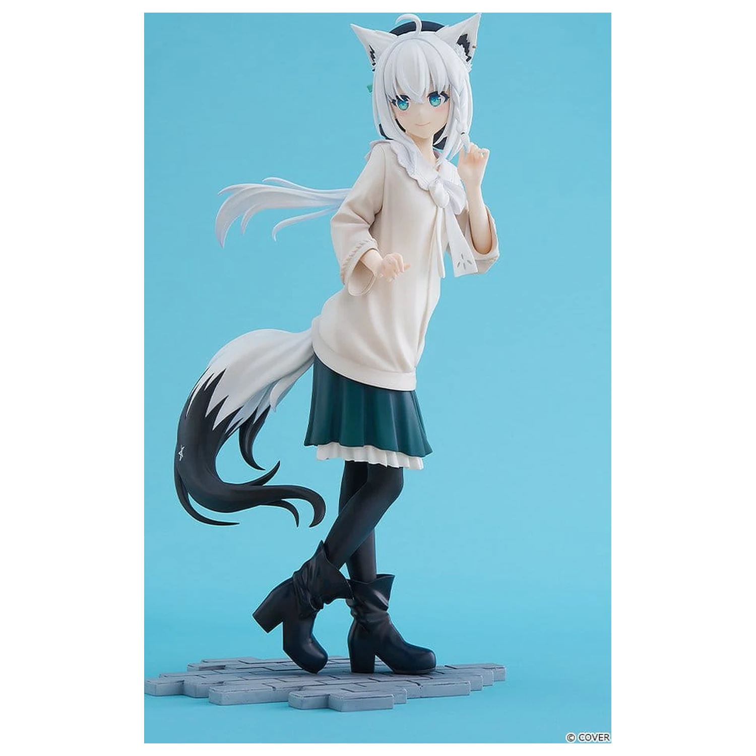 Hololive Production G.S. Collection PVC figura 1/7 Shirakami Fubuki: Date Style - Casual Outfit Ver. 22 cm fotografija proizvoda
