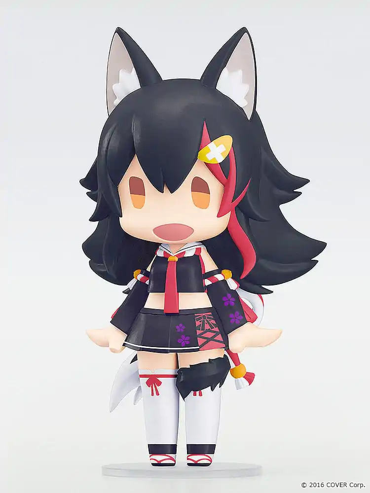 Hololive Production HELLO! GOOD SMILE akcijska figura Ookami Mio 10 cm fotografija proizvoda
