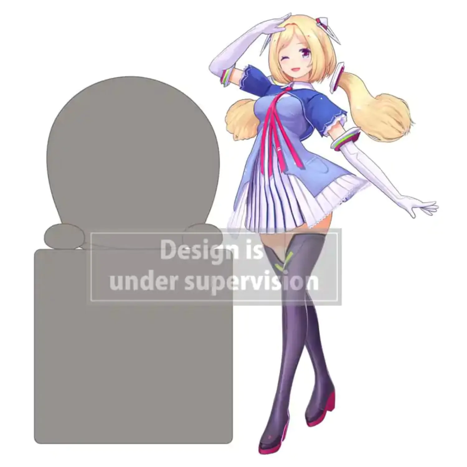 Hololive Production Hikkake PVC Kipić Aki Rosenthal 10 cm fotografija proizvoda