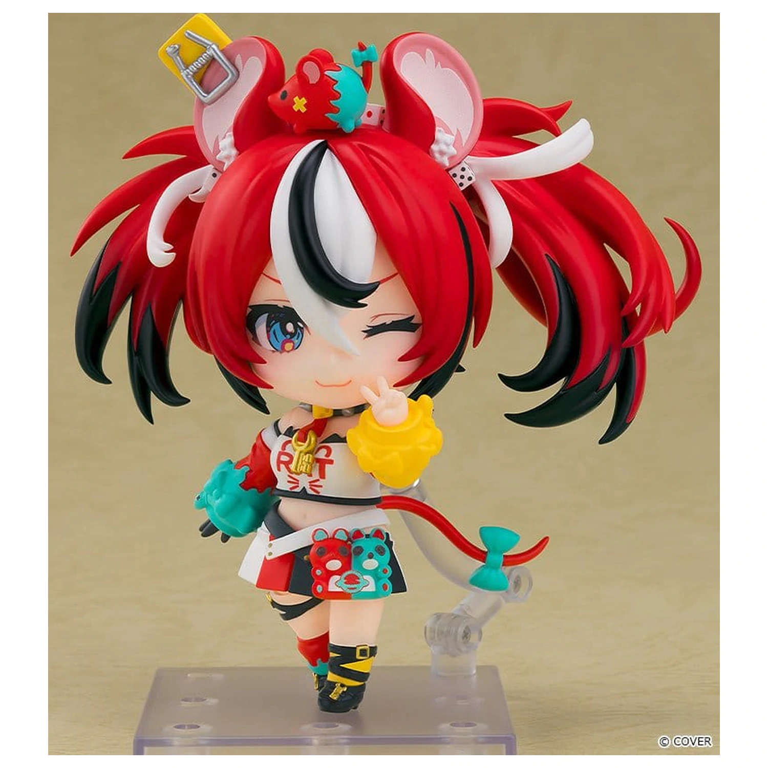 Hololive Production Nendoroid akcijska figura Hakos Baelz 10 cm fotografija proizvoda