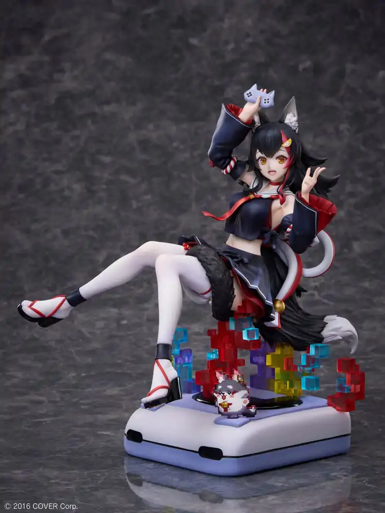 Hololive Production PVC Kip 1/7 Ookami Mio We Are Gamers Ver. 22 cm fotografija proizvoda