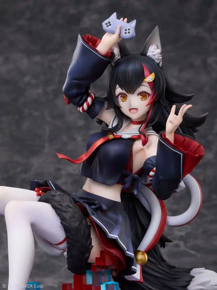 Hololive Production PVC Kip 1/7 Ookami Mio We Are Gamers Ver. 22 cm fotografija proizvoda