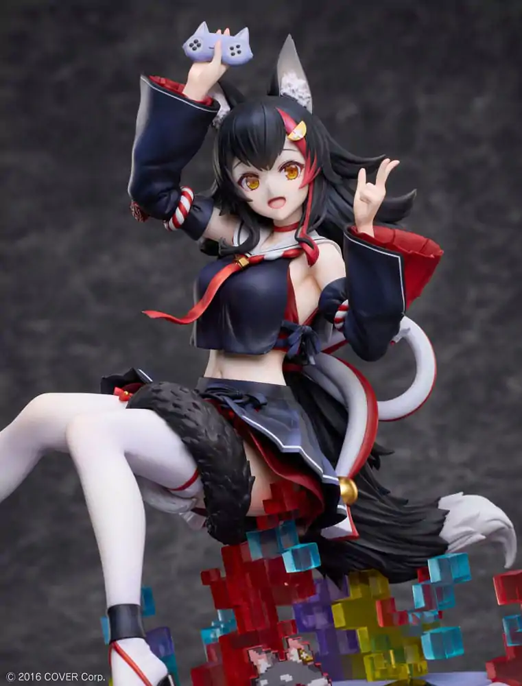 Hololive Production PVC Kip 1/7 Ookami Mio We Are Gamers Ver. 22 cm fotografija proizvoda