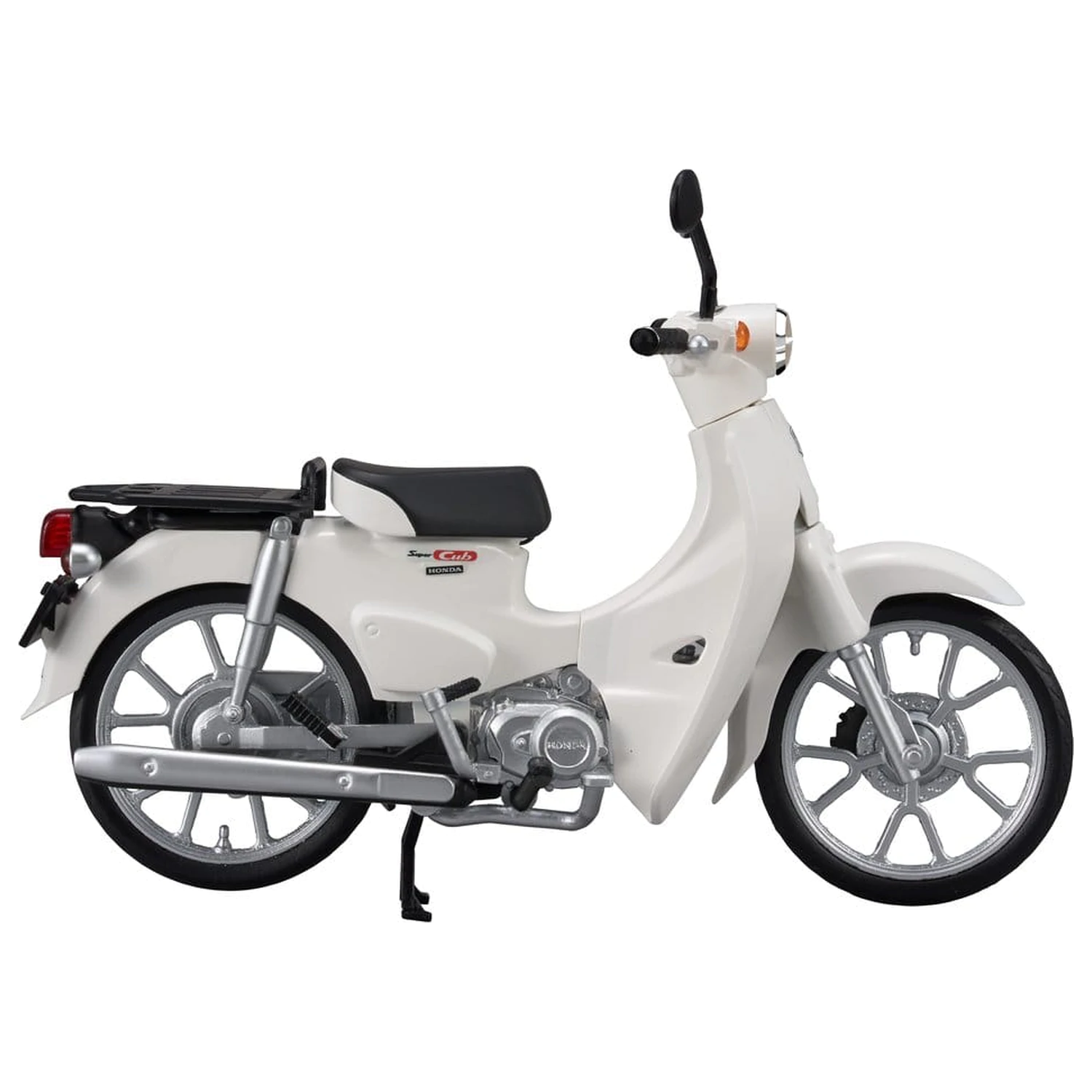Honda Kaitanics Plastic Model Kit Super Cub 110 Klasična bijela fotografija proizvoda