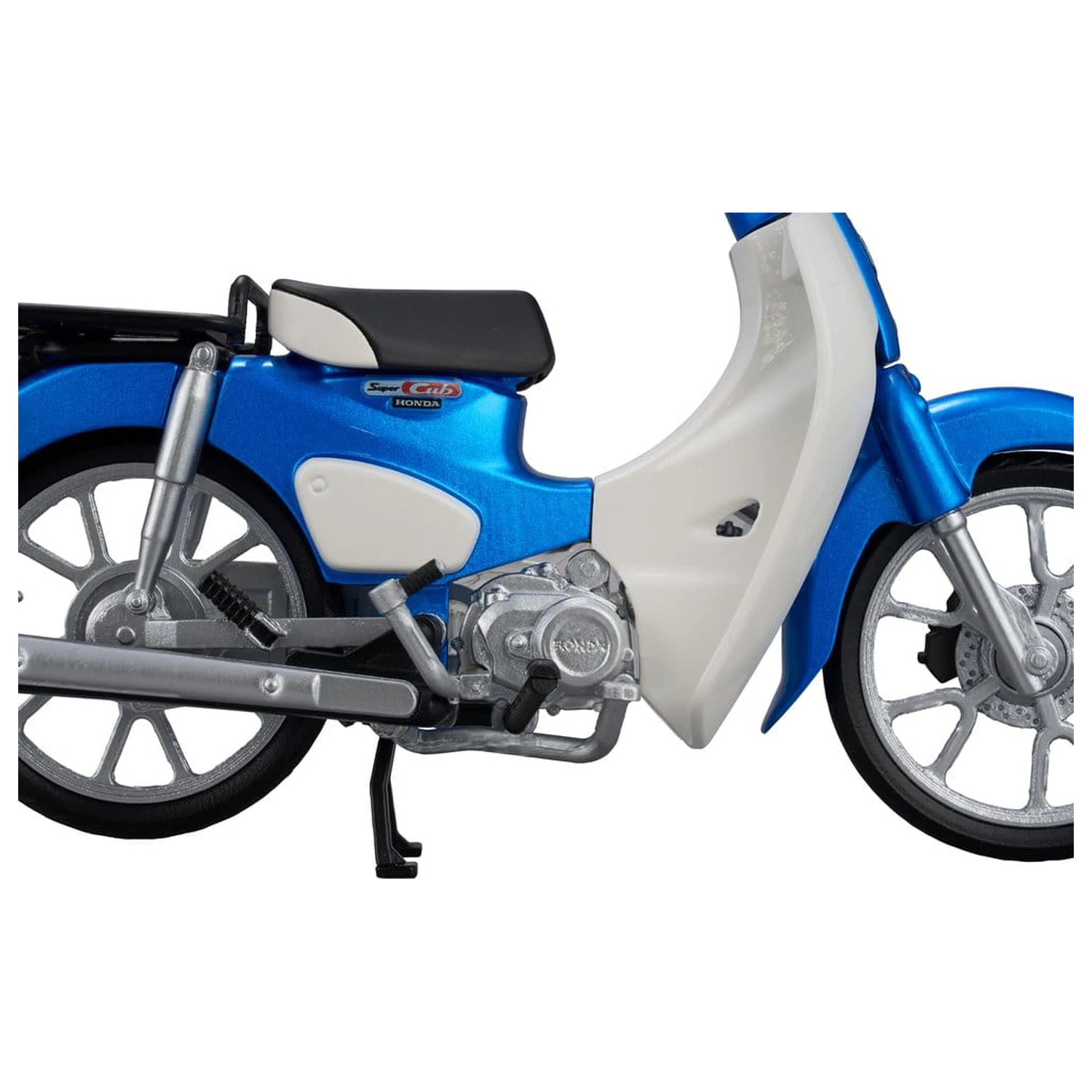 Honda Kaitanics Plastic Model Kit Super Cub 110 Glint Wave Blue Metalic fotografija proizvoda