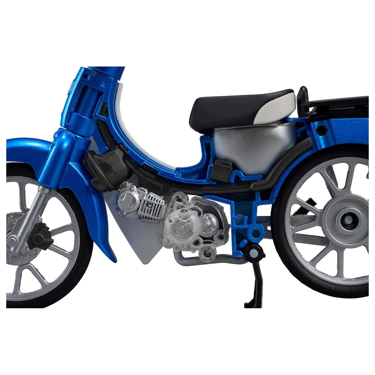 Honda Kaitanics Plastic Model Kit Super Cub 110 Glint Wave Blue Metalic fotografija proizvoda