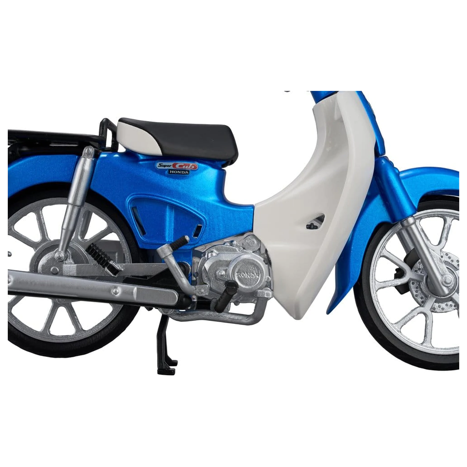 Honda Kaitanics Plastic Model Kit Super Cub 110 Glint Wave Blue Metalic fotografija proizvoda