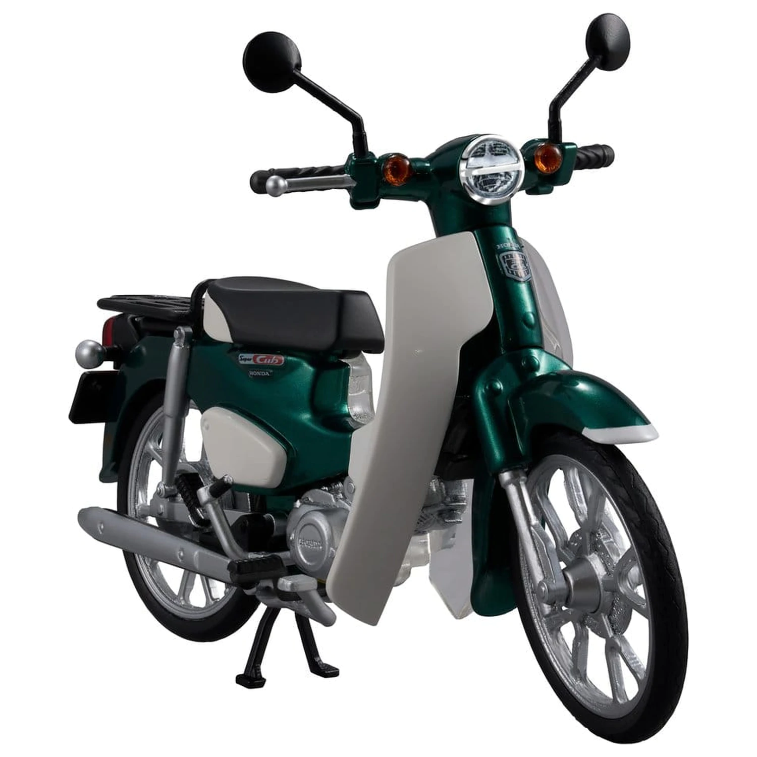 Honda Kaitanics Plastični Model Kit Super Cub 110 Tasmania Green Metallic fotografija proizvoda