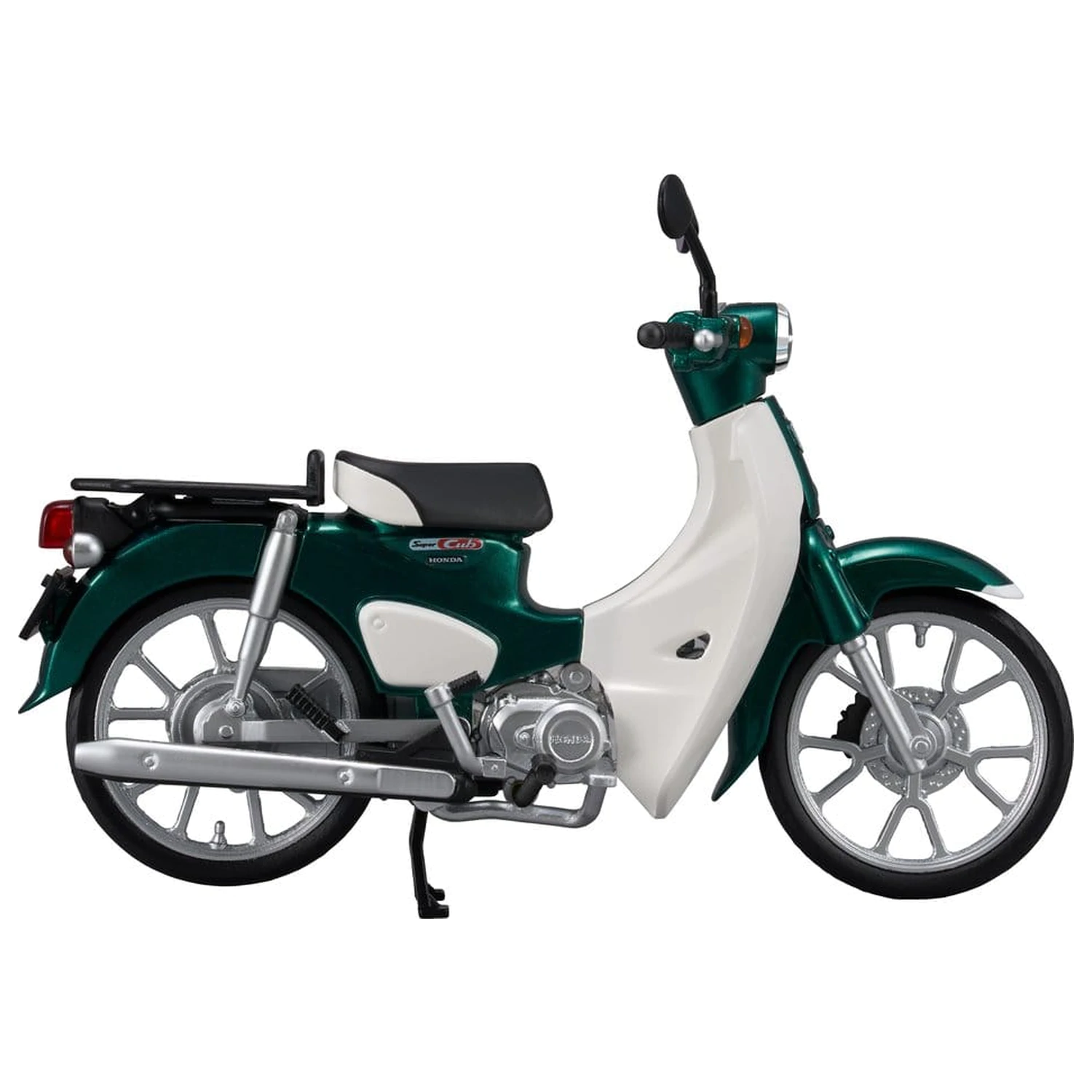 Honda Kaitanics Plastični Model Kit Super Cub 110 Tasmania Green Metallic fotografija proizvoda
