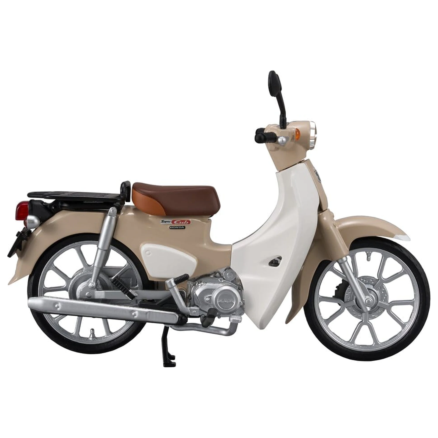 Honda Kaitanics Plastični Model Komplet Super Cub 110 Virgin Beige fotografija proizvoda