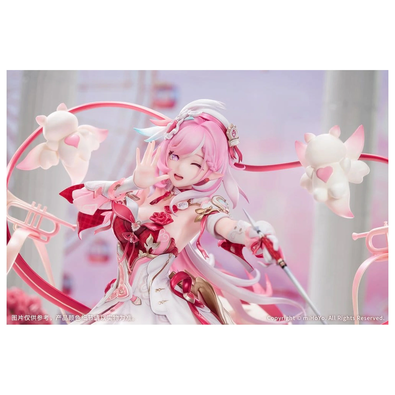 Honkai Impact 3rd PVC figura 1/7 Elysia Hi Love Elf Ver. S bonusom 29 cm fotografija proizvoda