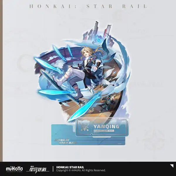 Honkai: Star Rail Akrilna Figura: Yanqing 16 cm fotografija proizvoda