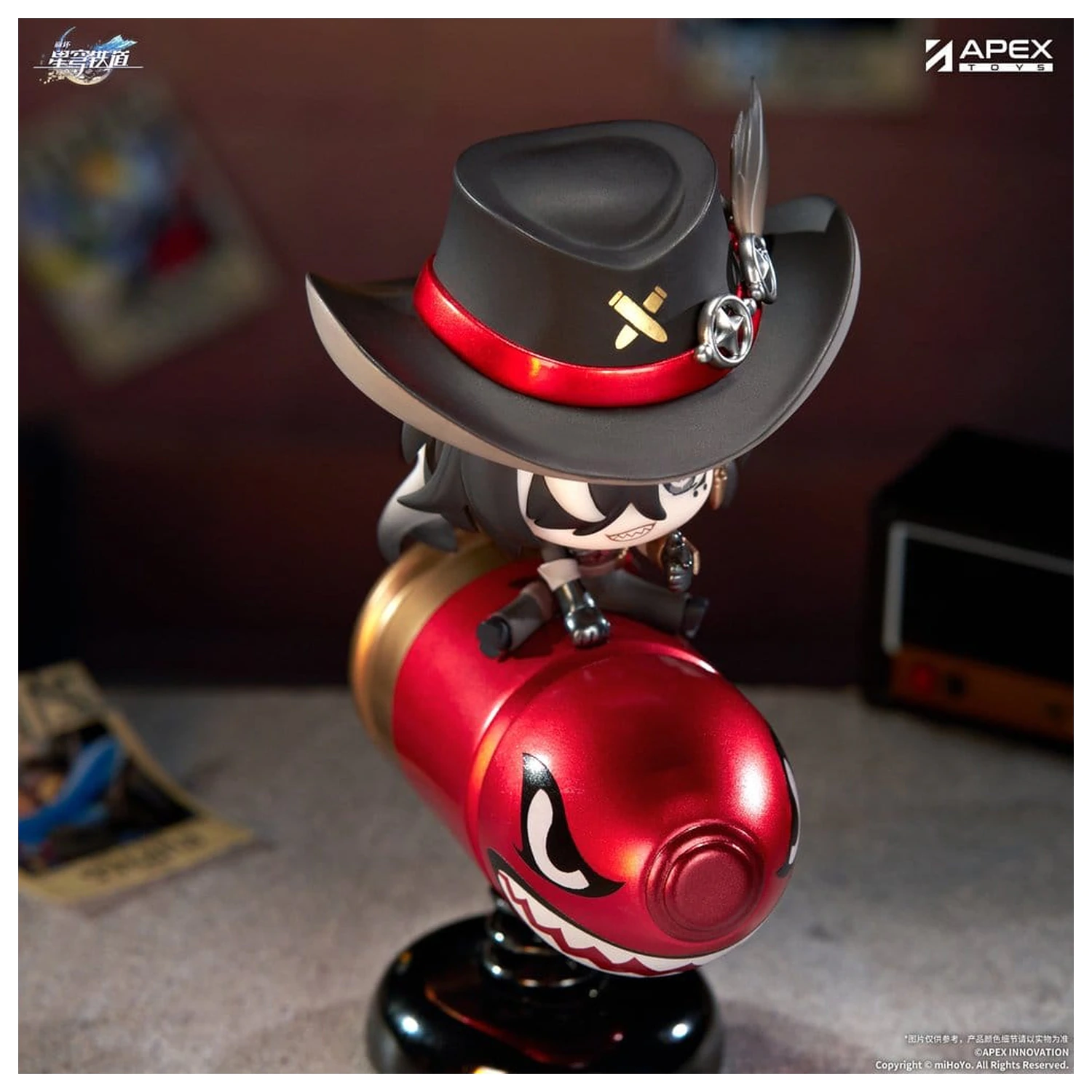 Honkai: Star Rail Chibi Chara PVC Figura Boothill YuraYura 11 cm fotografija proizvoda