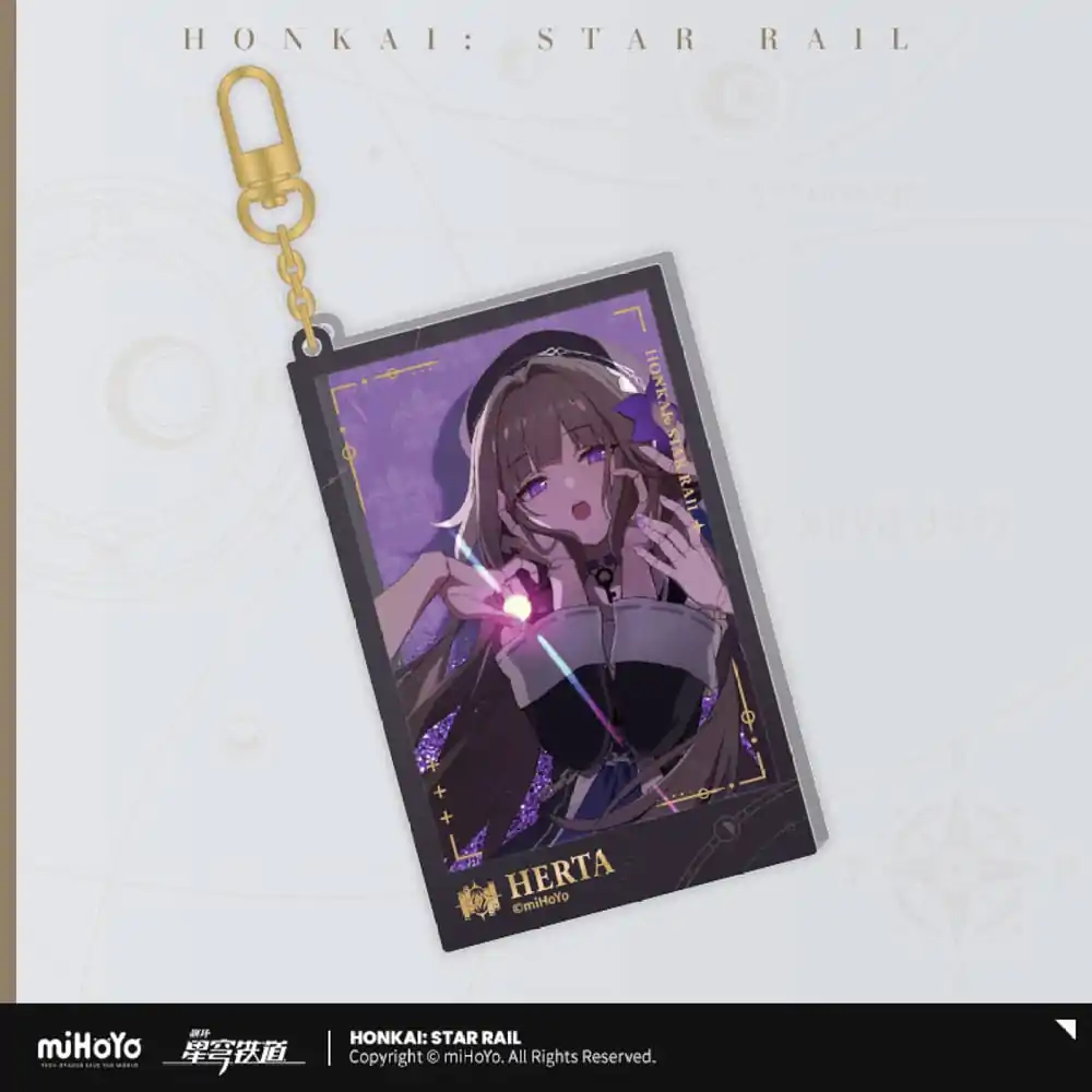 Honkai: Star Rail Countdown Departure Series Akrilni privjesak za ključeve Herta Glitter 9 cm fotografija proizvoda