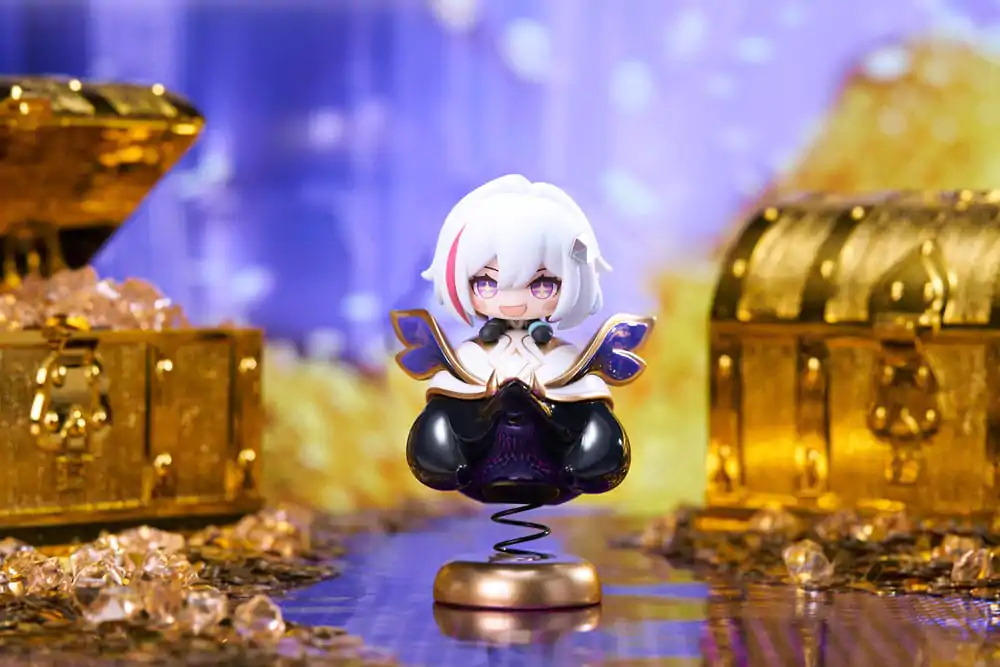 Honkai: Star Rail PVC Kipić Hu Tao Chibi Topaz & Numby Chibi Chara Yurayura Stalak 10 cm fotografija proizvoda