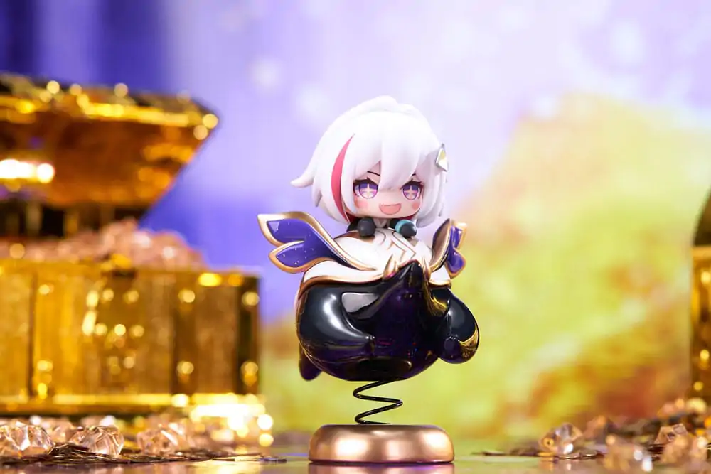 Honkai: Star Rail PVC Kipić Hu Tao Chibi Topaz & Numby Chibi Chara Yurayura Stalak 10 cm fotografija proizvoda