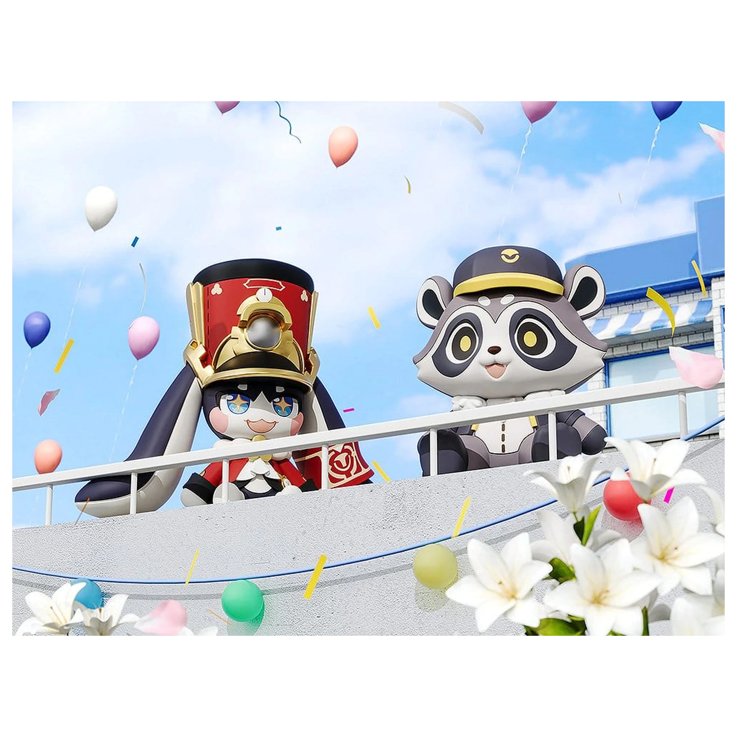Honkai: Star Rail Huggy Good Smile mini figura baseball rakun 7 cm fotografija proizvoda